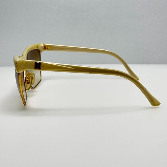 Laura Biagiotti Sunglasses Vintage Retro Pearl Gold main image 5